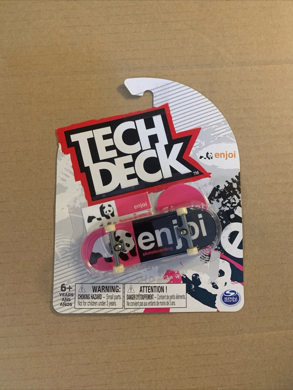 Pink Enjoi Tech Deck Fingerboard Skateboard